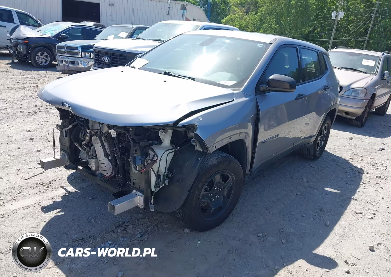 2018 Jeep Compass Sport Fwd VIN:3C4NJCABXJT267459 - 2