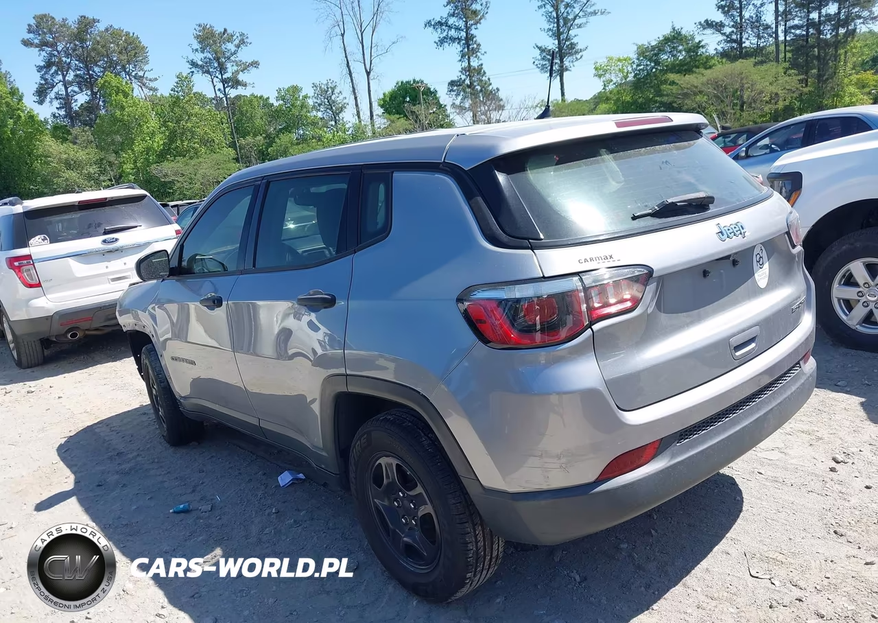 2018 Jeep Compass Sport Fwd VIN:3C4NJCABXJT267459 - 3