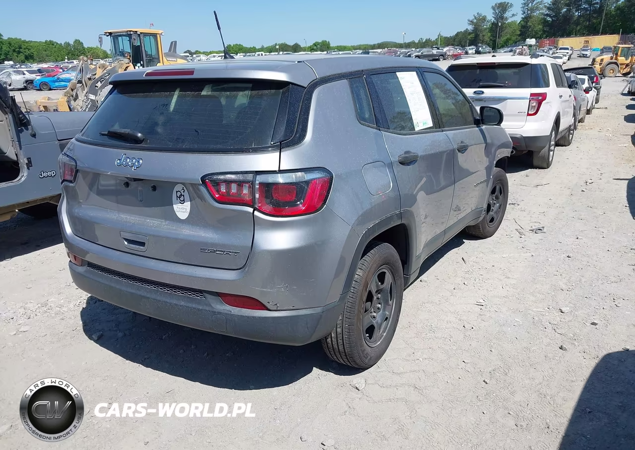 2018 Jeep Compass Sport Fwd VIN:3C4NJCABXJT267459 - 4