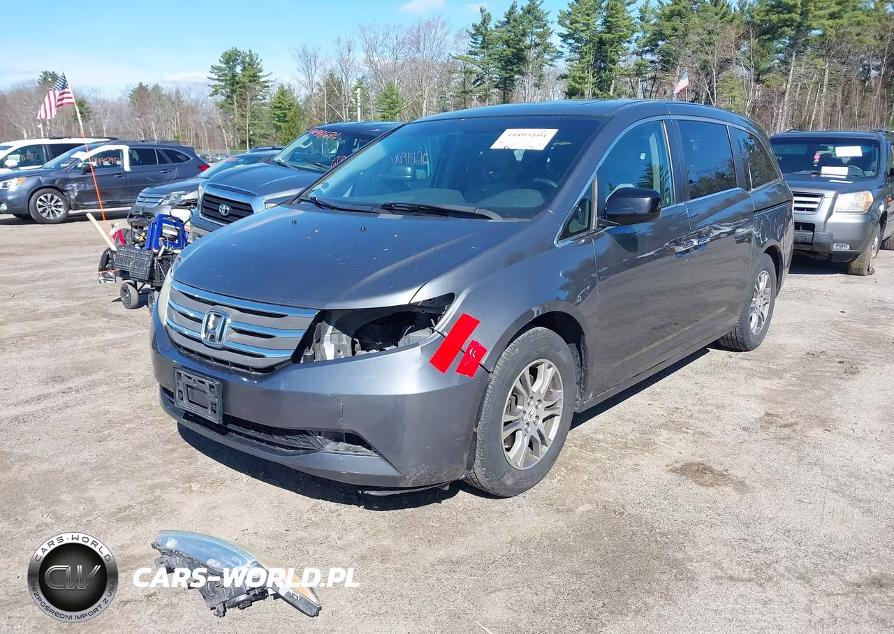 2011 Honda Odyssey Ex-L VIN:5FNRL5H69BB076308 - 2