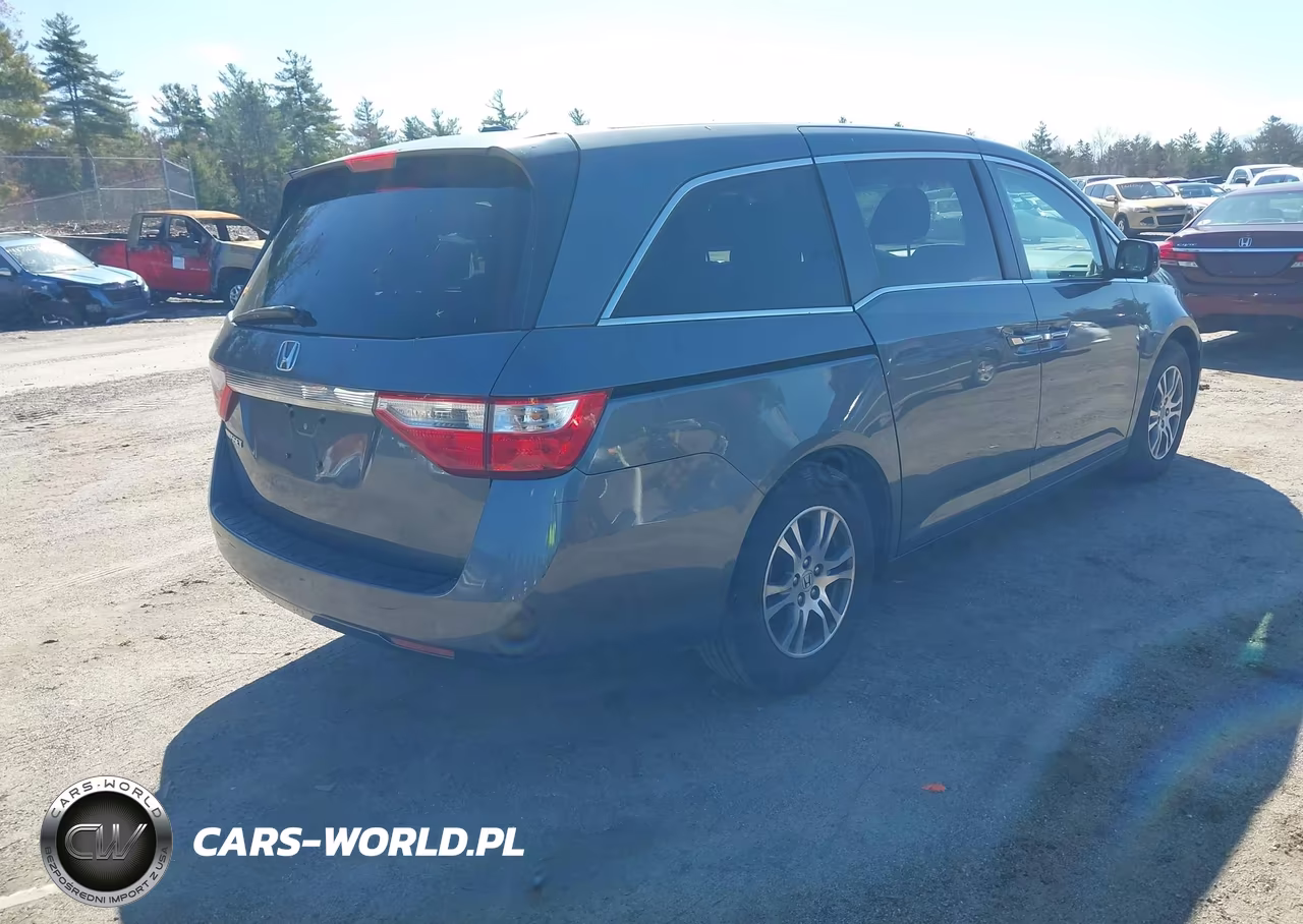 2011 Honda Odyssey Ex-L VIN:5FNRL5H69BB076308 - 4