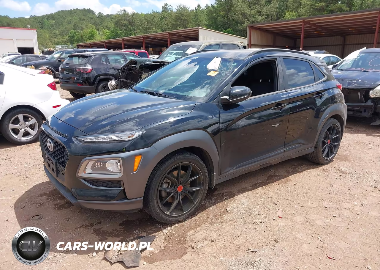 2021 Hyundai Kona Night VIN:KM8K63A5XMU691499 - 2