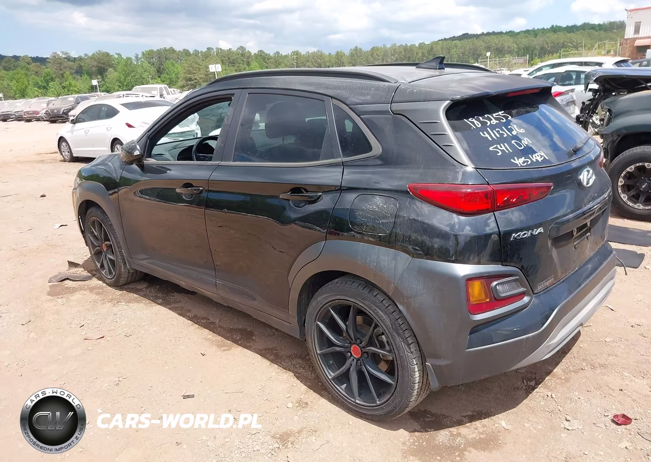 2021 Hyundai Kona Night VIN:KM8K63A5XMU691499 - 3
