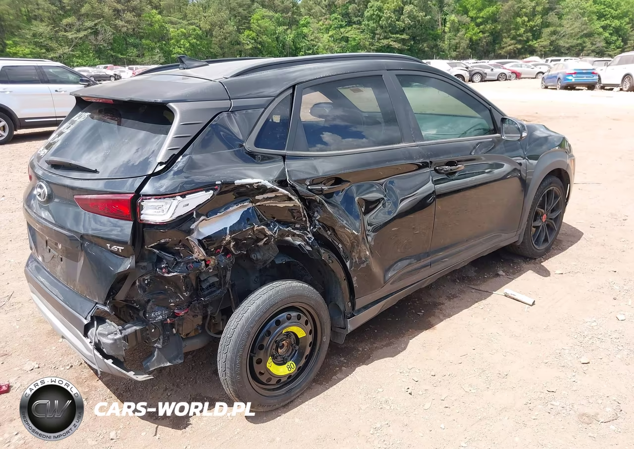 2021 Hyundai Kona Night VIN:KM8K63A5XMU691499 - 4