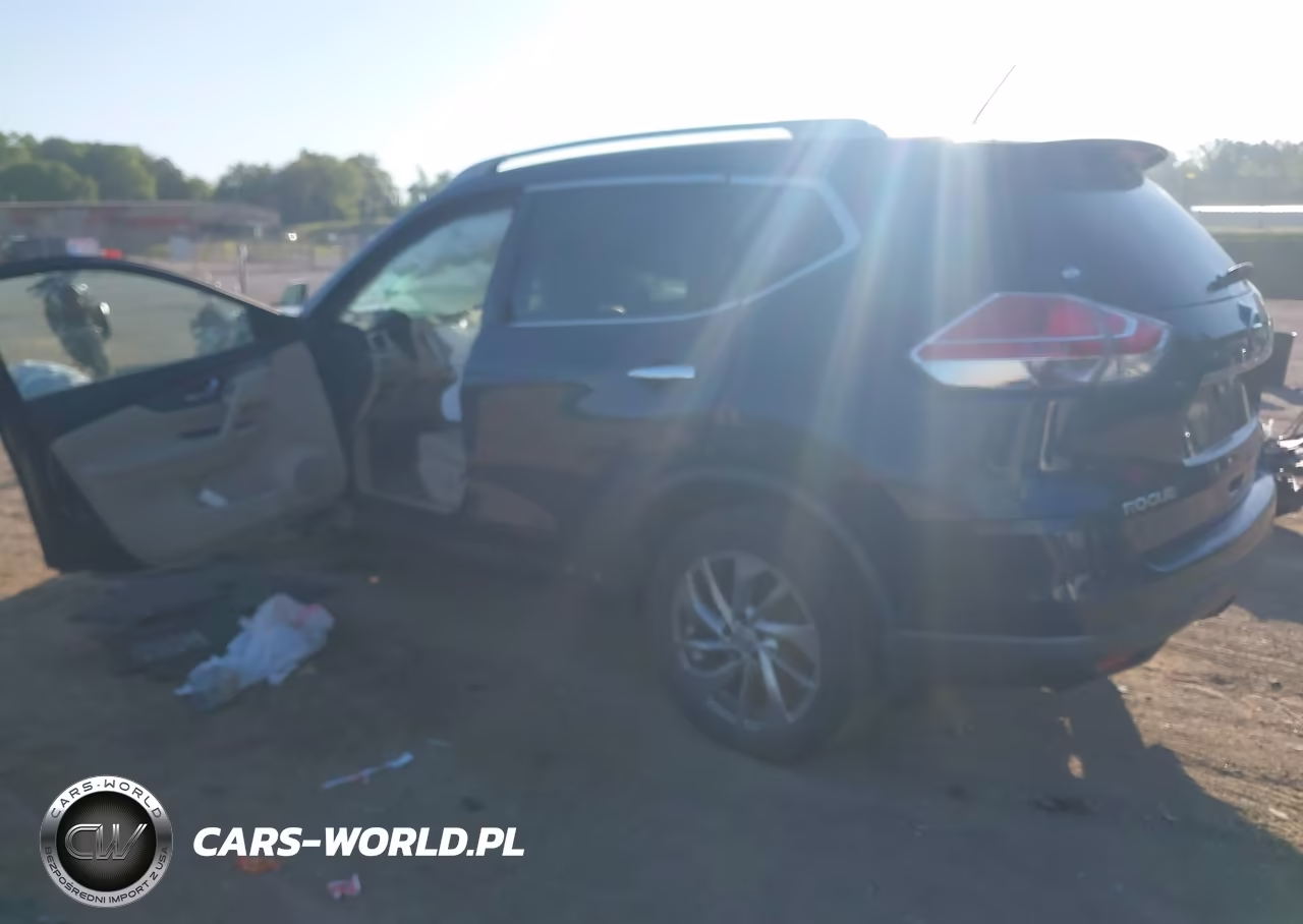 2015 Nissan Rogue S-Sl-Sv VIN:5N1AT2MVXFC886683 - 3