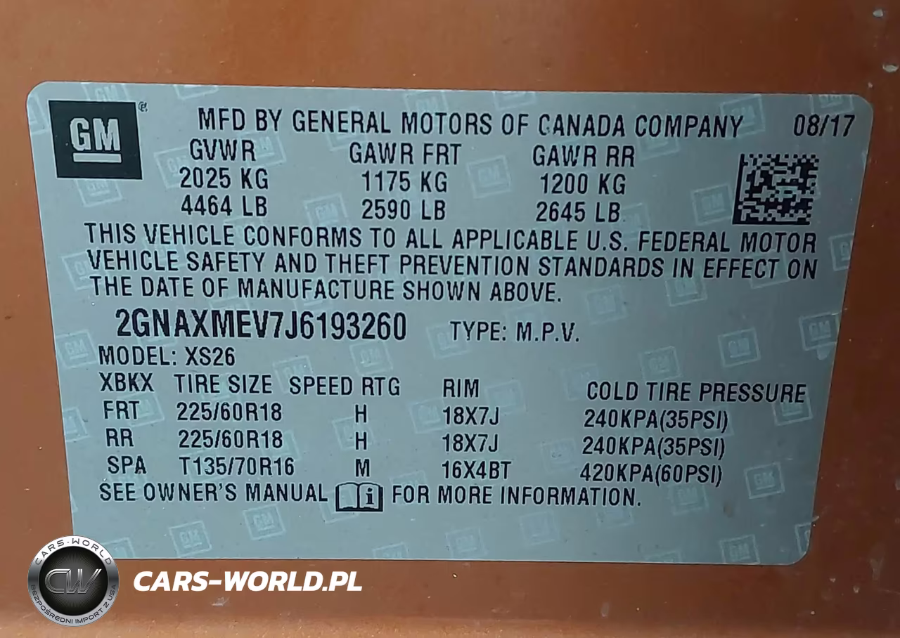 2018 Chevrolet Equinox Premier VIN:2GNAXMEV7J6193260 - 9