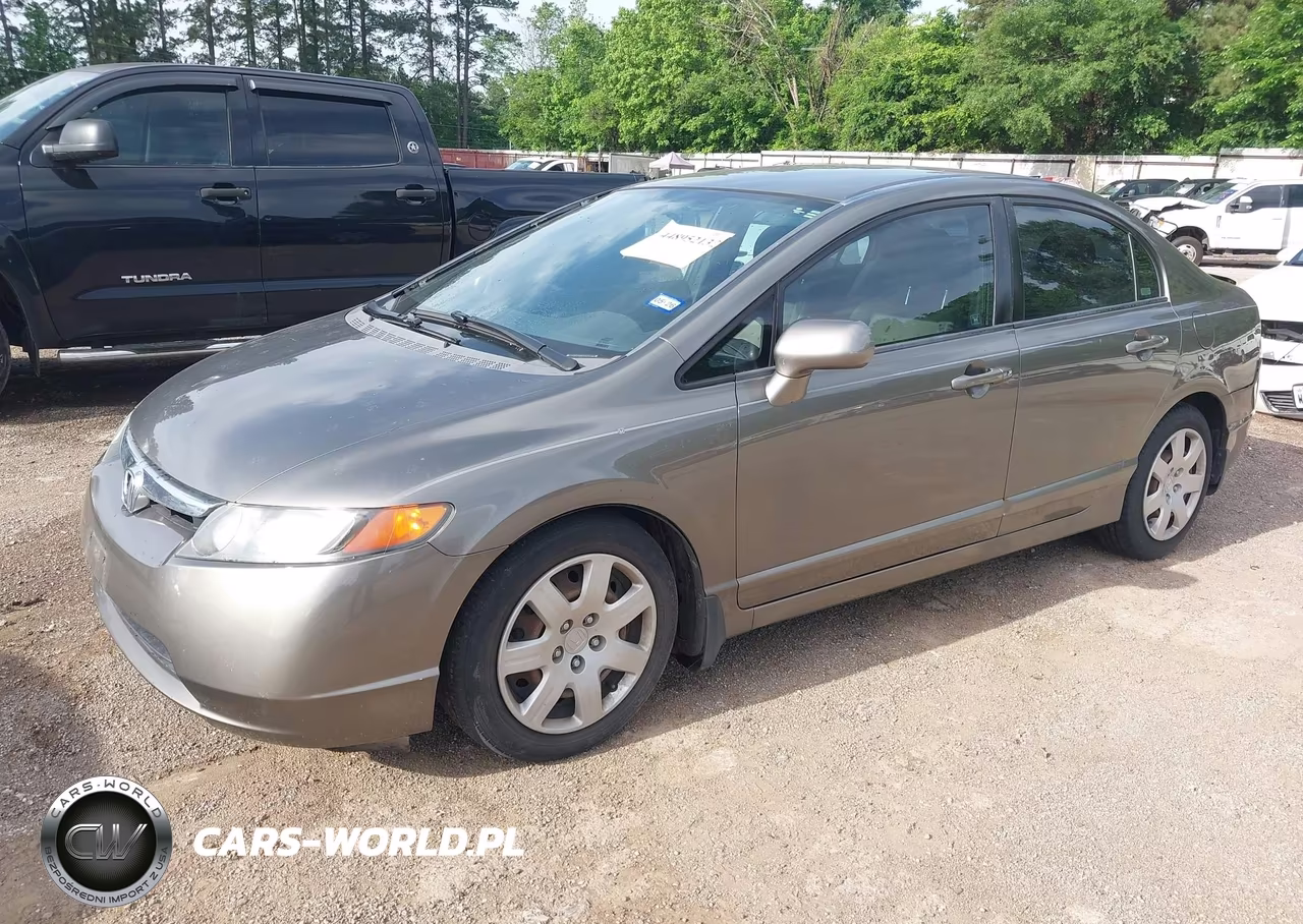 2007 Honda Civic Lx VIN:2HGFA16597H315189 - 2