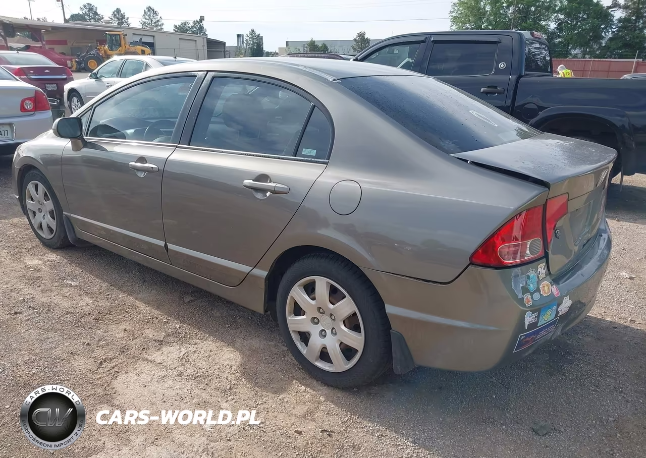 2007 Honda Civic Lx VIN:2HGFA16597H315189 - 3