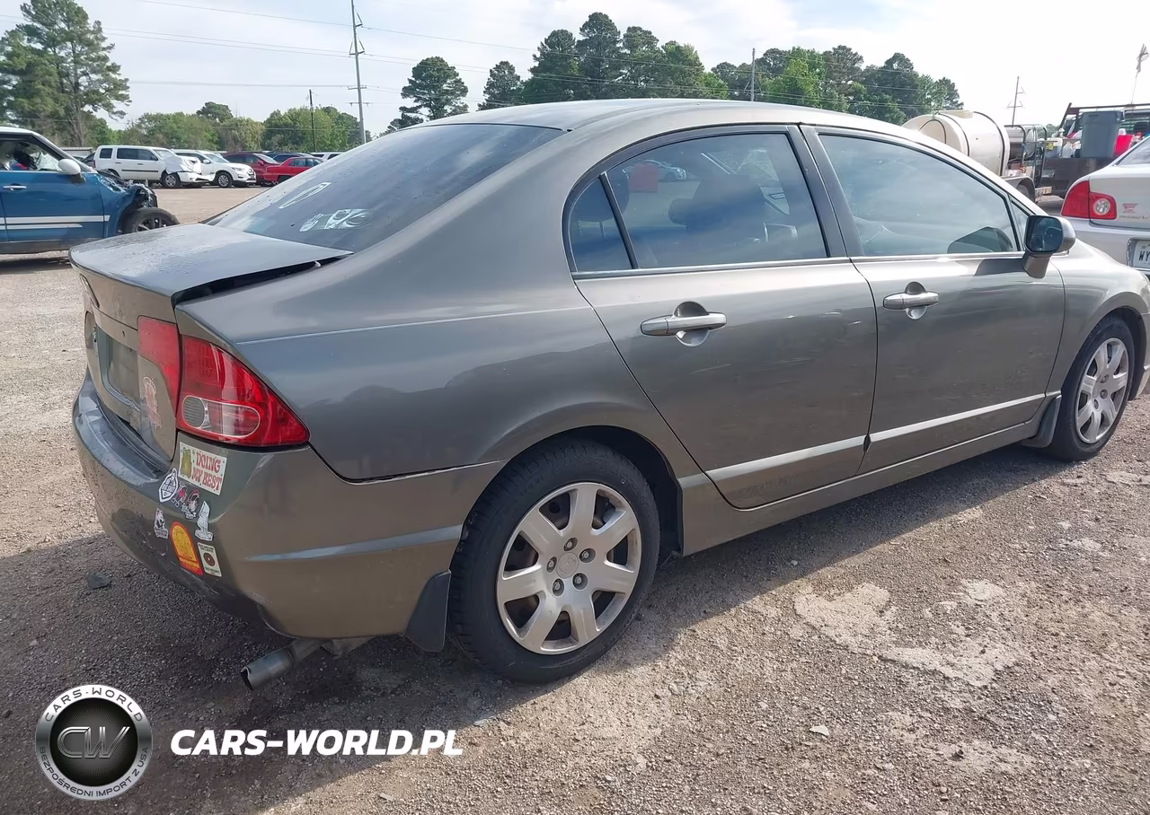 2007 Honda Civic Lx VIN:2HGFA16597H315189 - 4