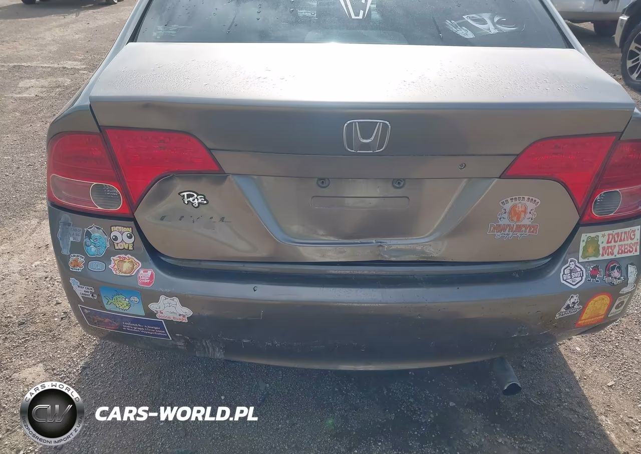 2007 Honda Civic Lx VIN:2HGFA16597H315189 - 6