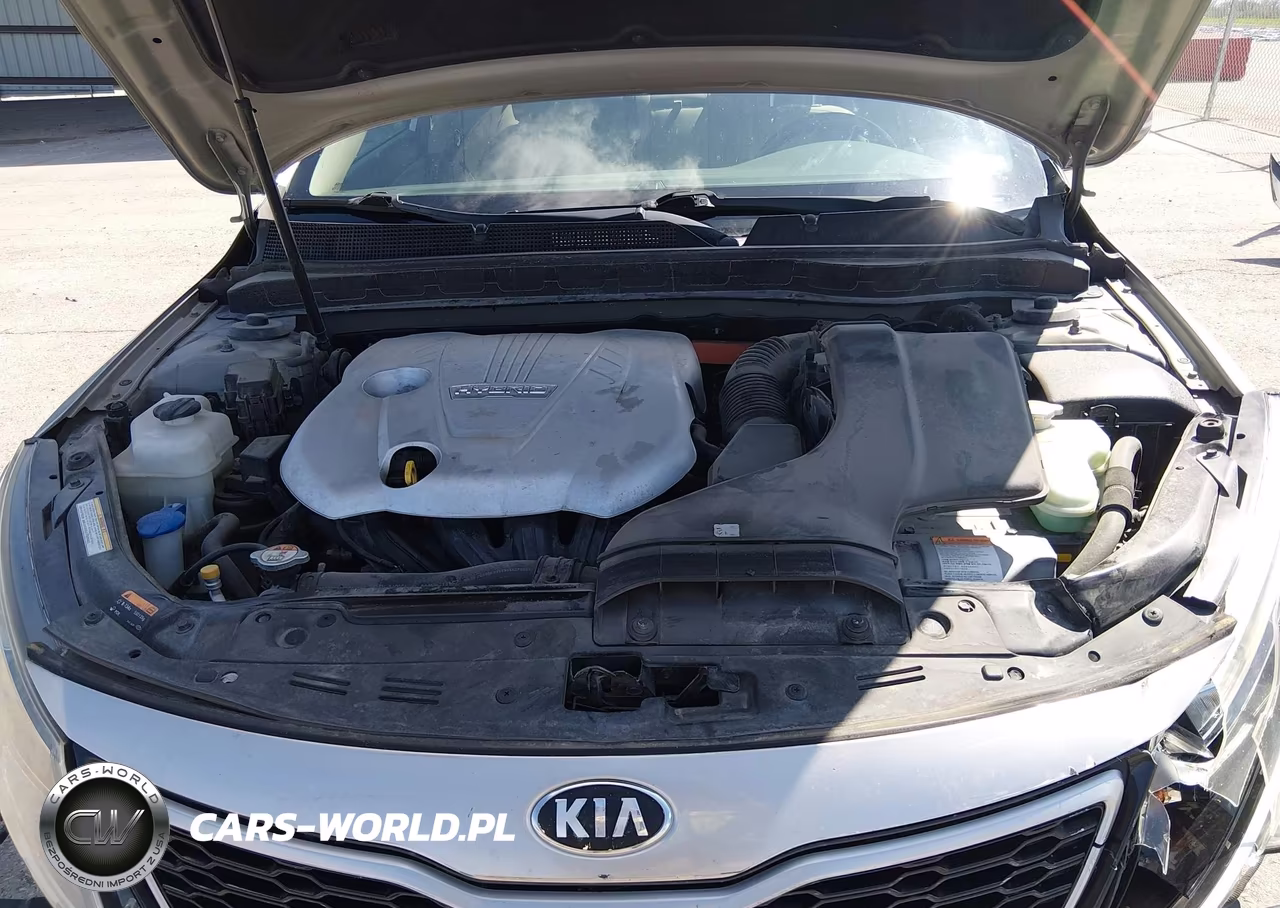 2013 Kia Optima Hybrid Lx VIN:KNAGM4AD4D5052779 - 10