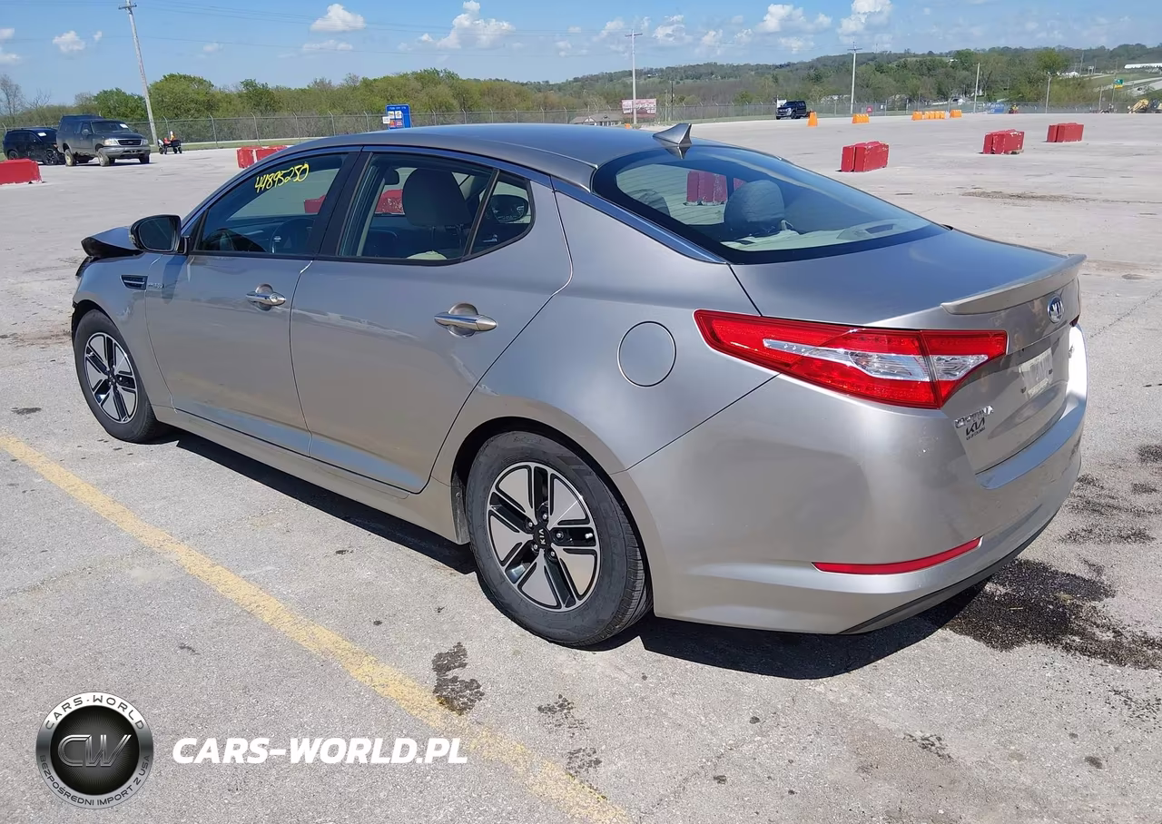 2013 Kia Optima Hybrid Lx VIN:KNAGM4AD4D5052779 - 3