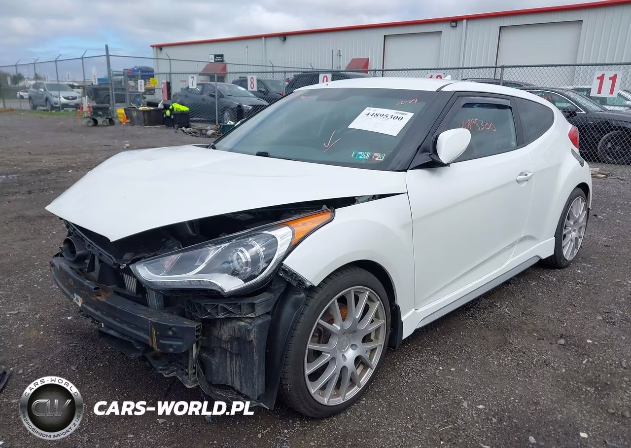 2016 Hyundai Veloster Turbo R-Spec VIN:KMHTC6AE6GU295296 - 2
