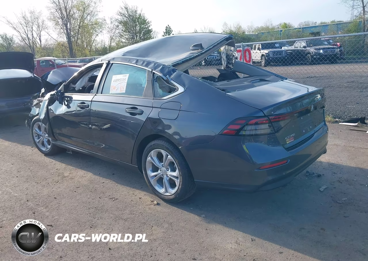 2025 Honda Accord Lx VIN:1HGCY1F20SA077292 - 3
