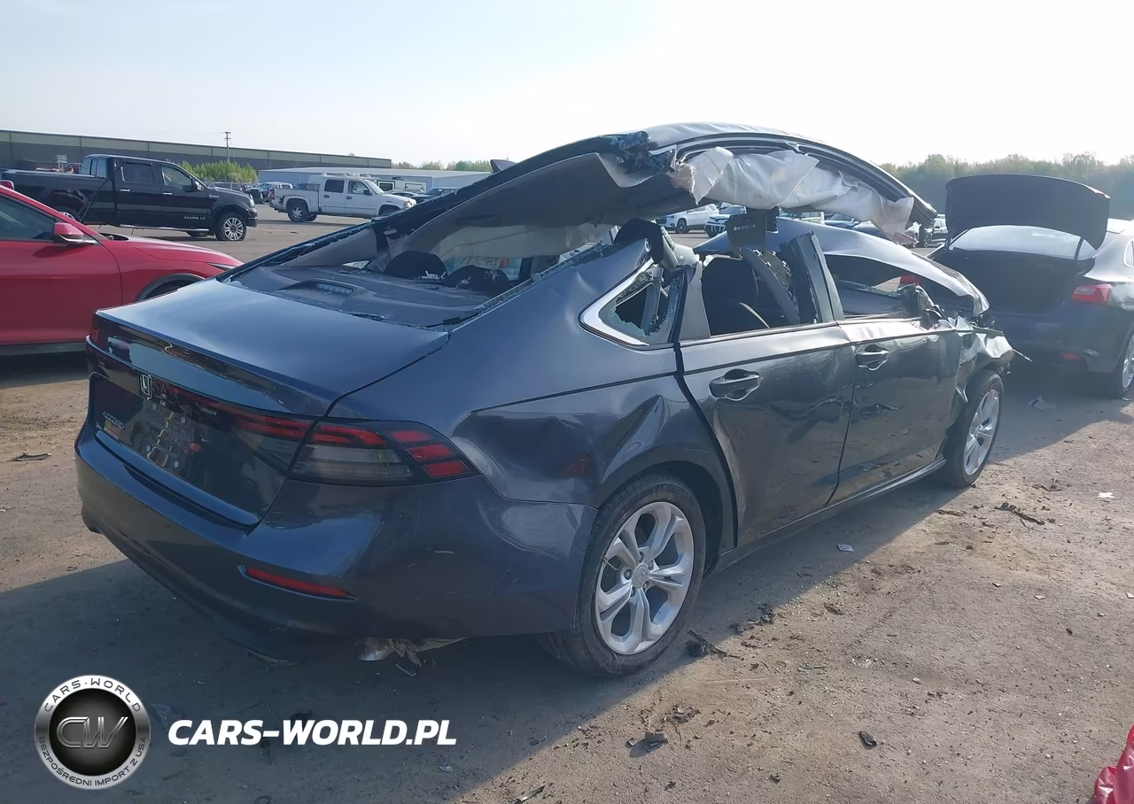 2025 Honda Accord Lx VIN:1HGCY1F20SA077292 - 4