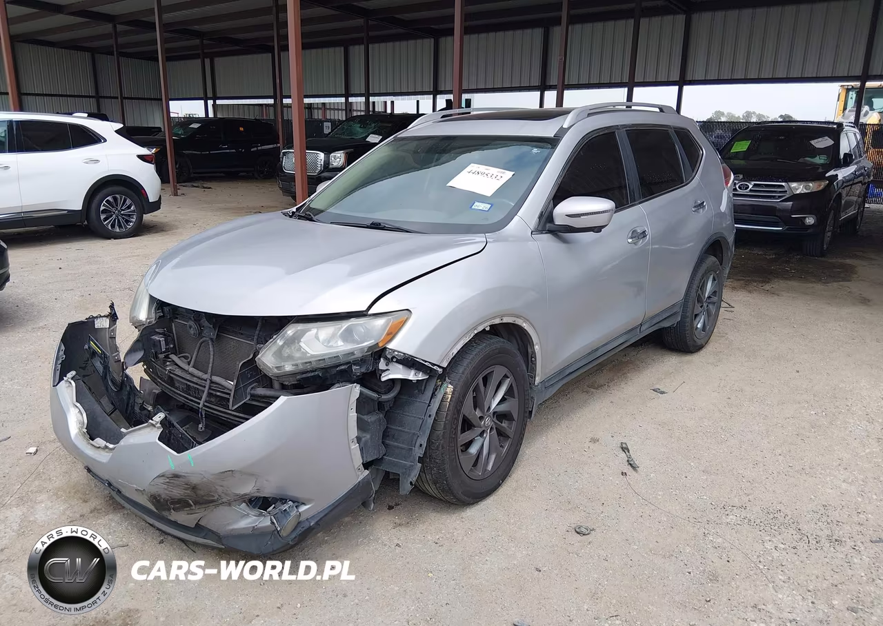 2016 Nissan Rogue Sl VIN:5N1AT2MV8GC758072 - 2