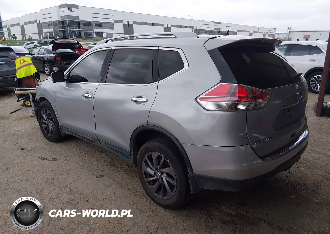 2016 Nissan Rogue Sl VIN:5N1AT2MV8GC758072 - 3