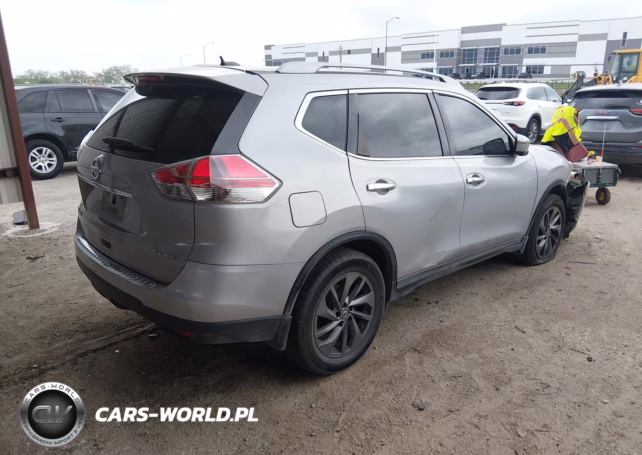 2016 Nissan Rogue Sl VIN:5N1AT2MV8GC758072 - 4