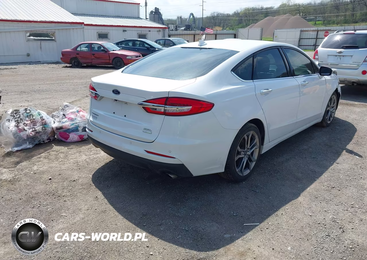 2020 Ford Fusion Sel VIN:3FA6P0CD8LR154454 - 4