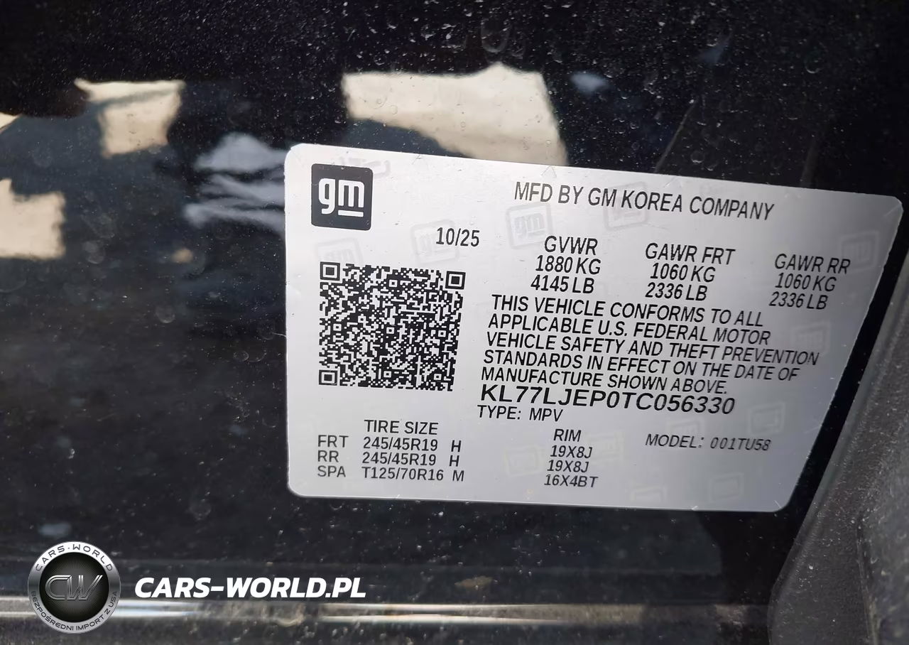 2026 Chevrolet Trax Fwd 2Rs VIN:KL77LJEP0TC056330 - 9