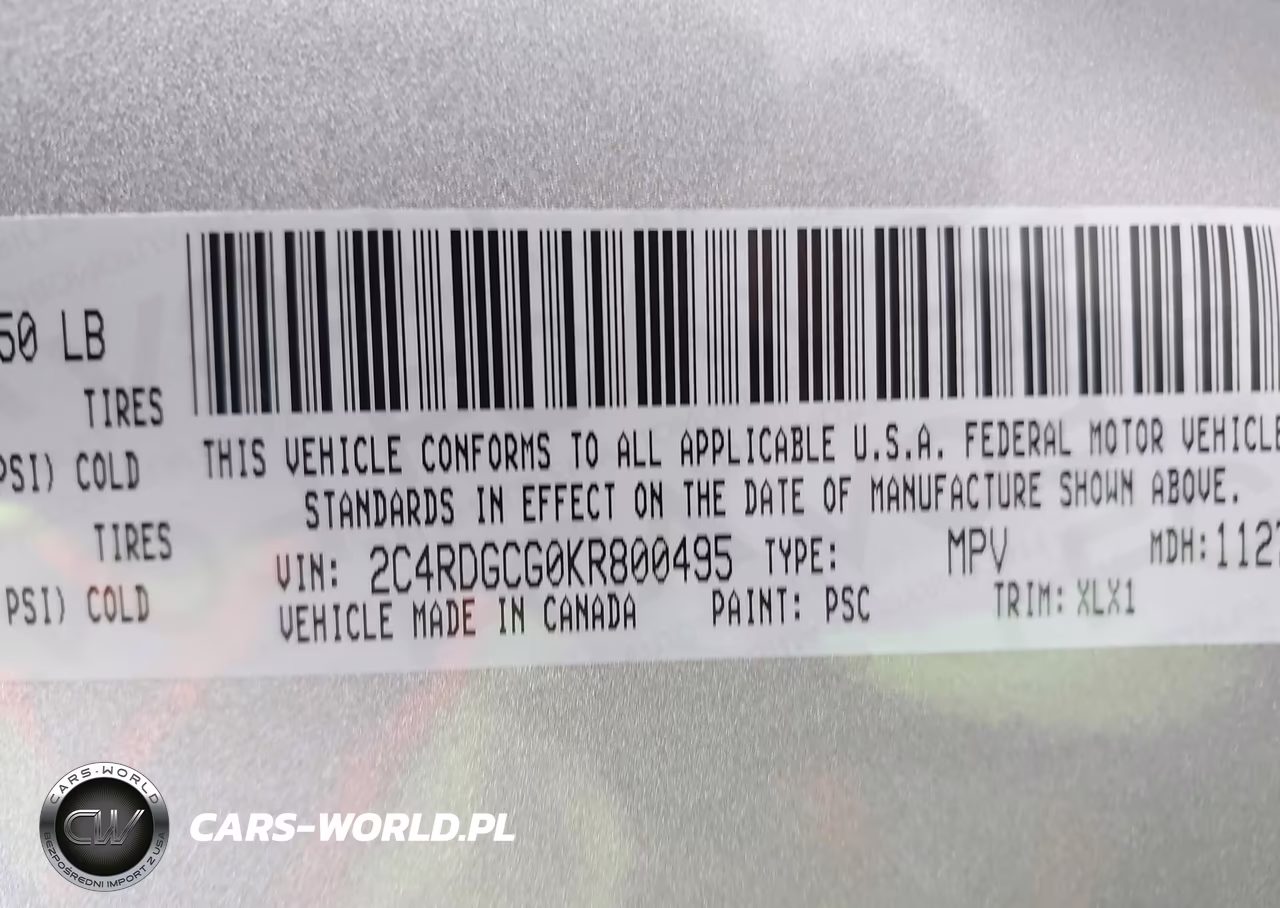 2019 Dodge Grand Caravan Sxt VIN:2C4RDGCG0KR800495 - 9