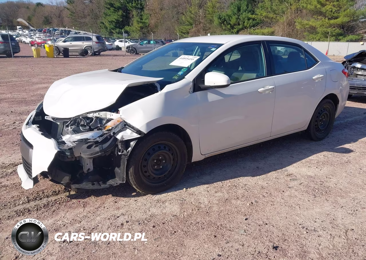2016 Toyota Corolla Le VIN:2T1BURHE1GC638243 - 2