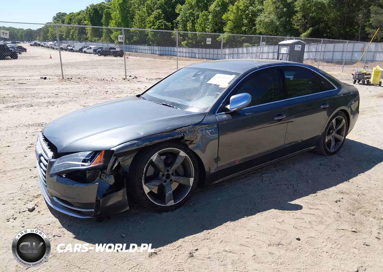 2013 Audi S8 4.0T VIN:WAUD2AFD0DN011341 - 2
