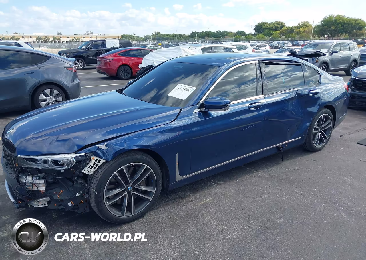 2021 BMW 750I xDrive VIN:WBA7U2C09MCF58587 - 2