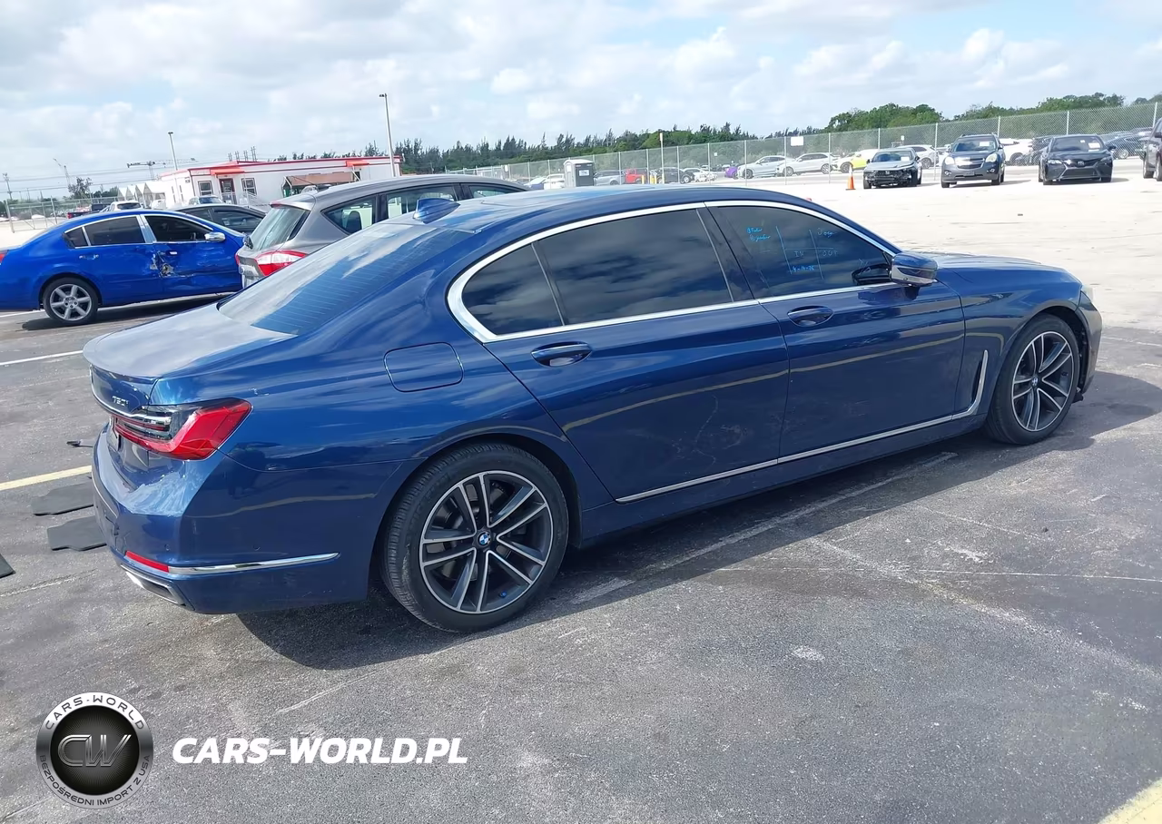 2021 BMW 750I xDrive VIN:WBA7U2C09MCF58587 - 4