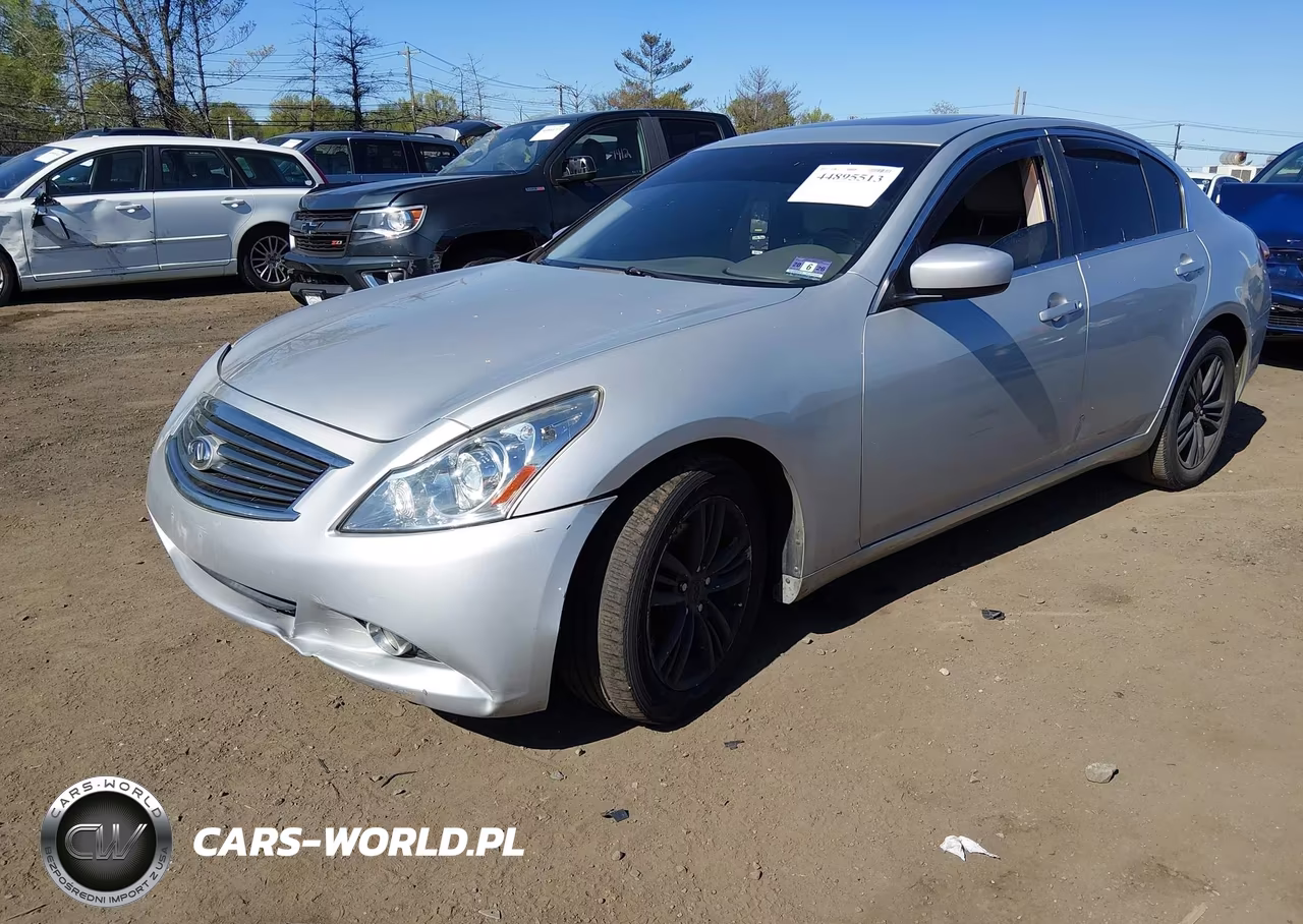 2013 Infiniti G37X VIN:JN1CV6AR4DM762666 - 2