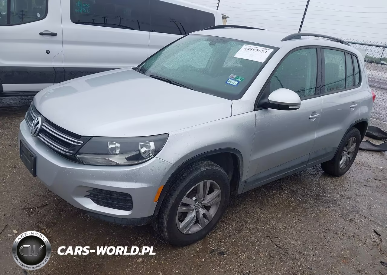 2016 Volkswagen Tiguan S VIN:WVGAV7AX5GW606715 - 2