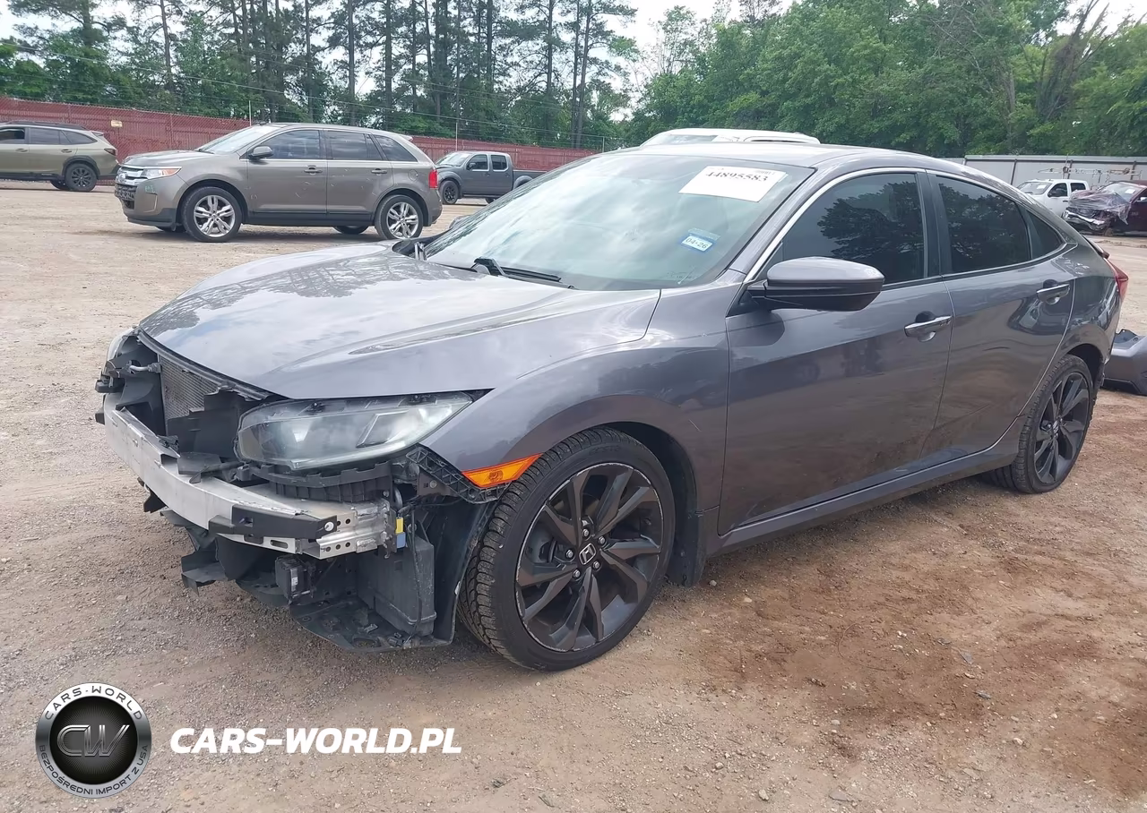 2020 Honda Civic Sport VIN:19XFC2F83LE012780 - 2