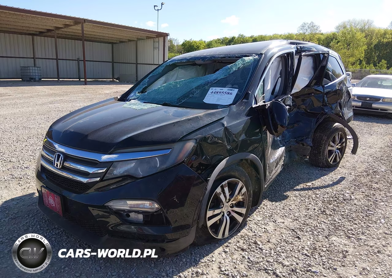 2016 Honda Pilot Ex VIN:5FNYF6H33GB038966 - 2
