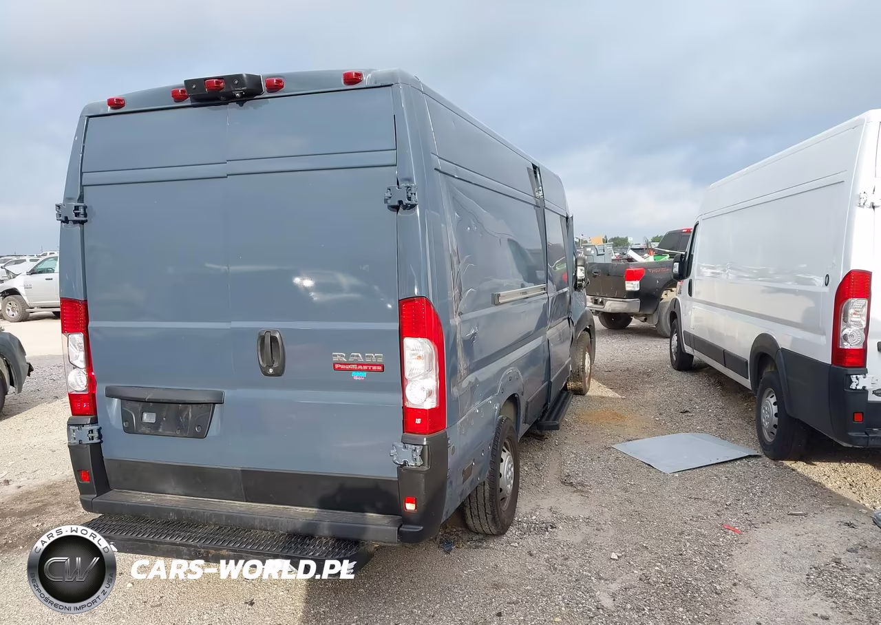 2021 Ram Promaster 3500 Cargo Van High Roof 159 Wb Ext VIN:3C6FRVJG9ME503684 - 4