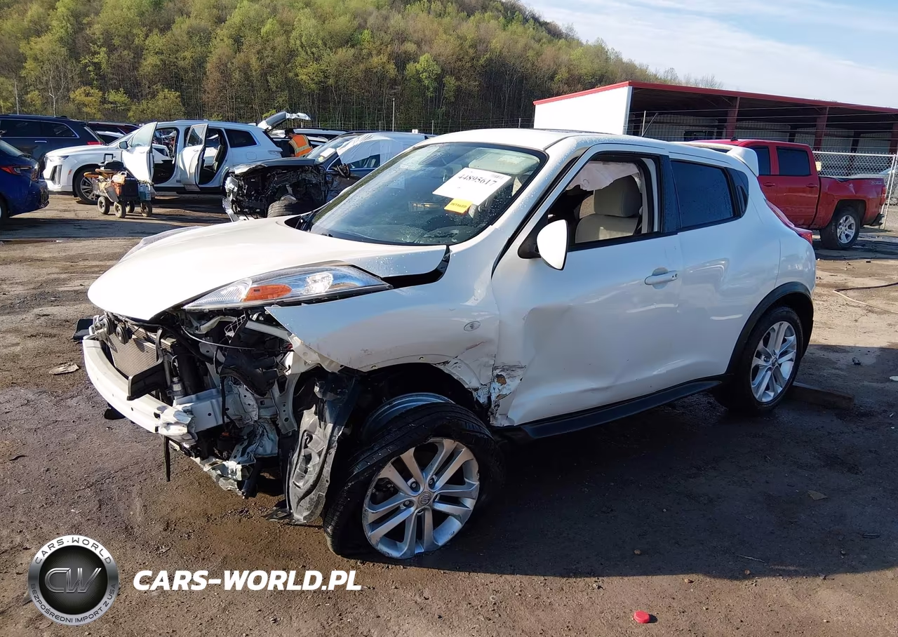 2014 Nissan Juke Sv VIN:JN8AF5MVXET359484 - 2