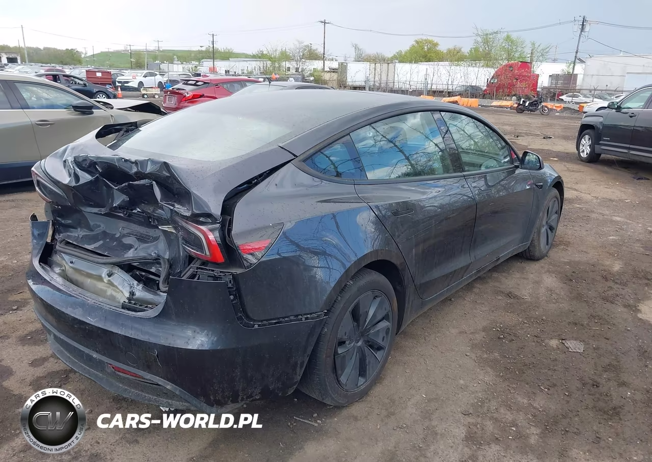 2025 Tesla Model 3 Long Range Rear-Wheel Drive-Standard Rear-Wheel Drive VIN:5YJ3E1EA5SF974941 - 4