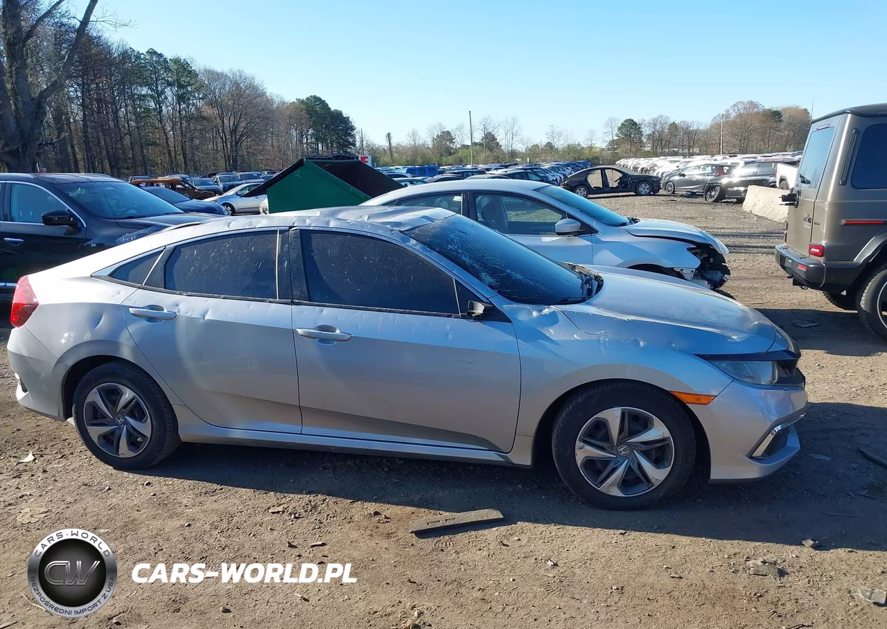 2020 Honda Civic Lx VIN:2HGFC2F64LH563059 - 13
