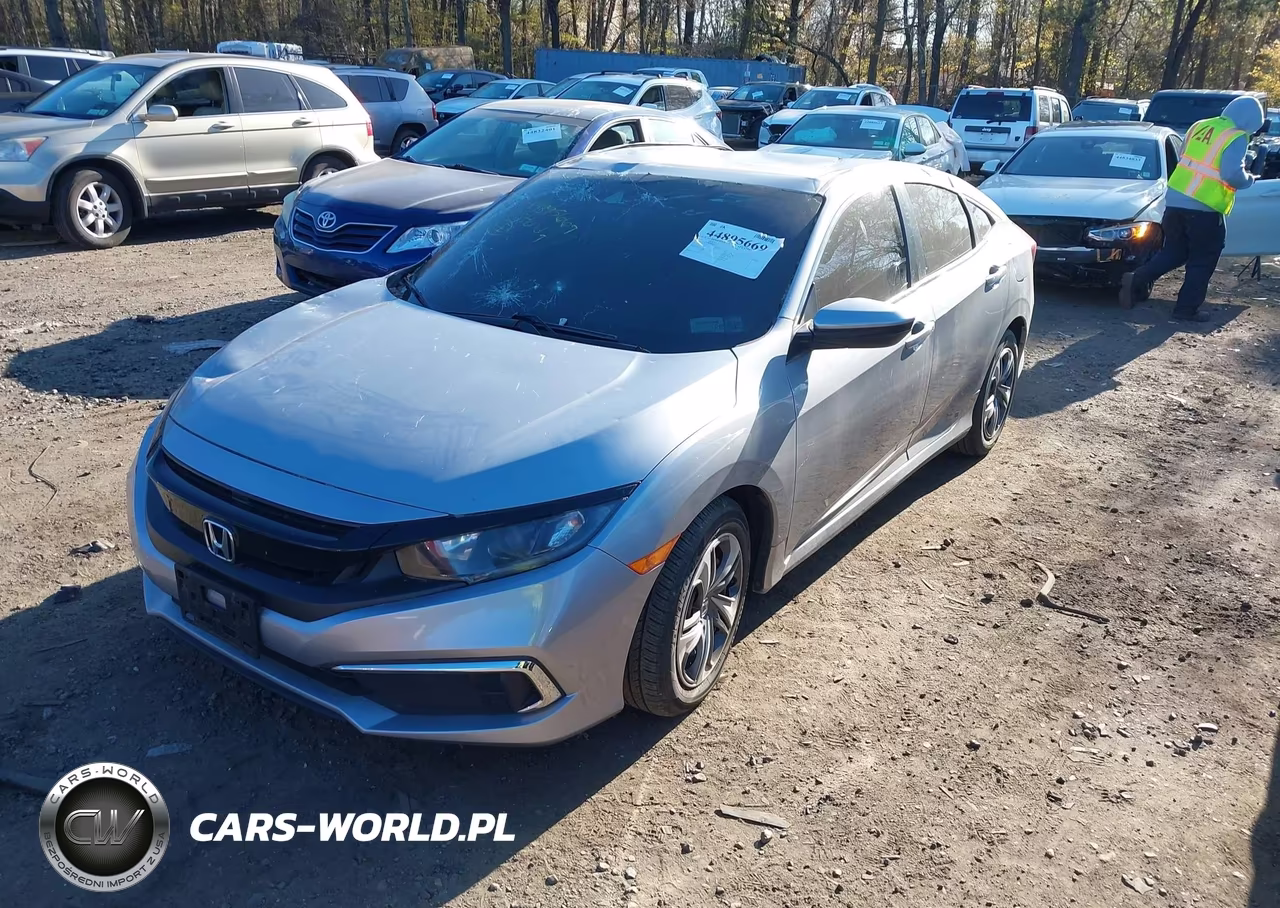 2020 Honda Civic Lx VIN:2HGFC2F64LH563059 - 2