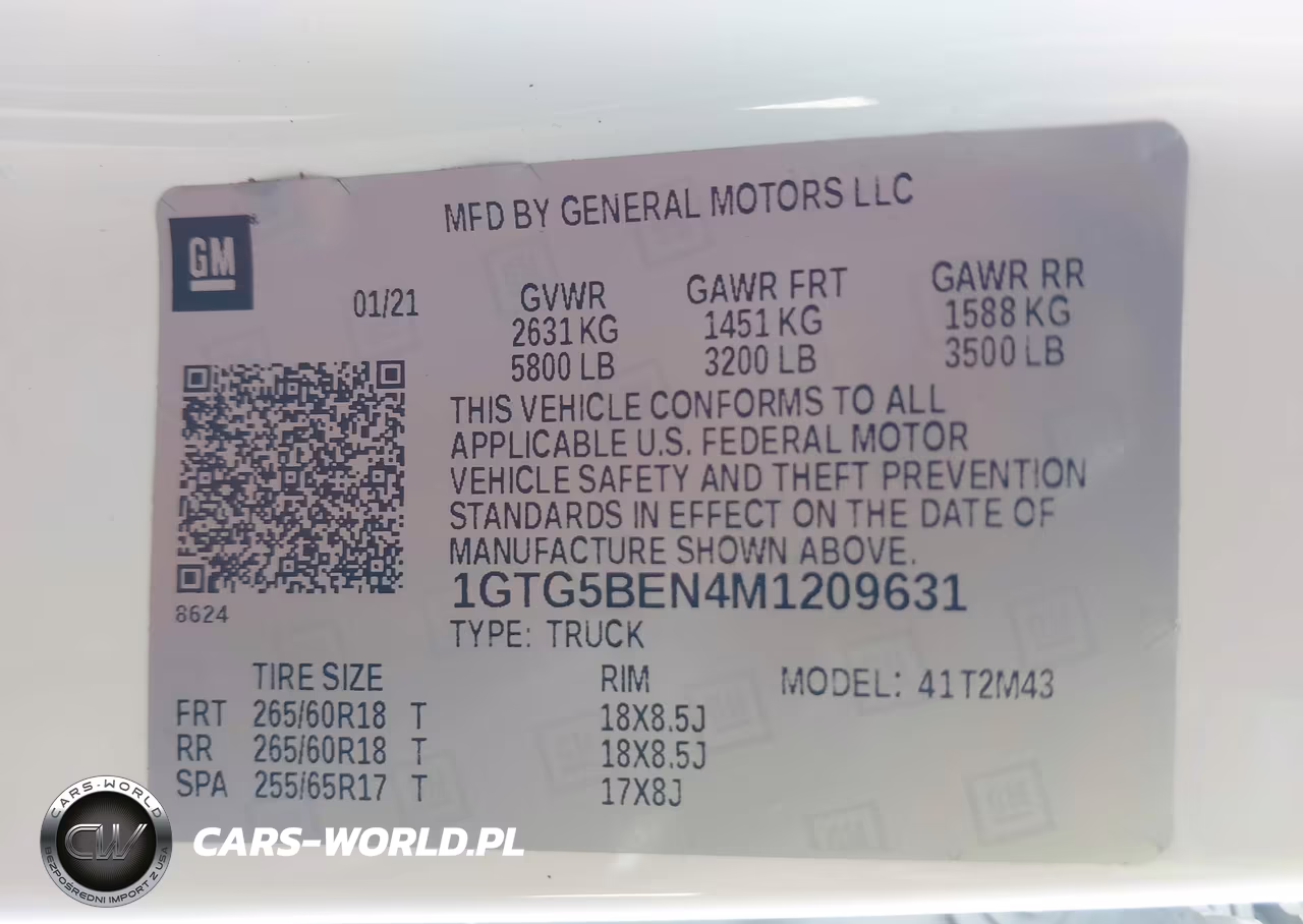 2021 GMC Canyon 2Wd Short Box Elevation Standard VIN:1GTG5BEN4M1209631 - 9