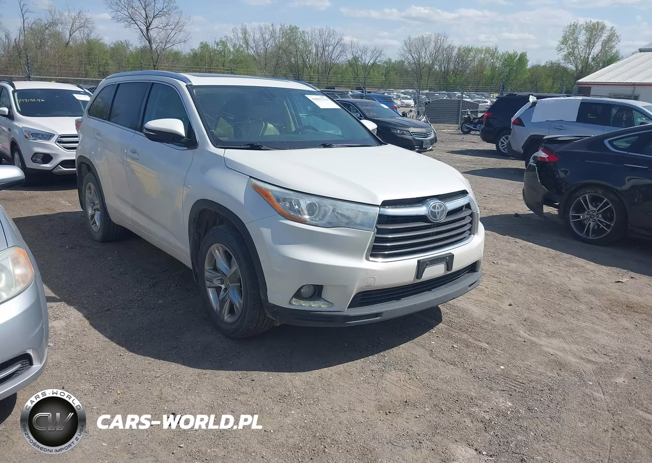2015 Toyota Highlander Limited Platinum V6 – zdjęcie 1 z 21