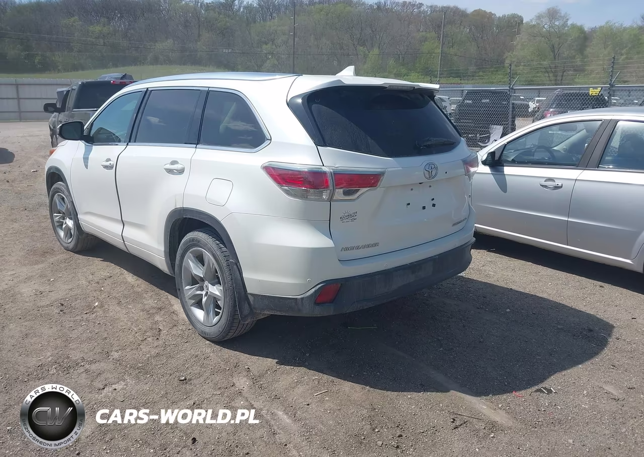 2015 Toyota Highlander Limited Platinum V6 VIN:5TDDKRFH4FS203864 - 3
