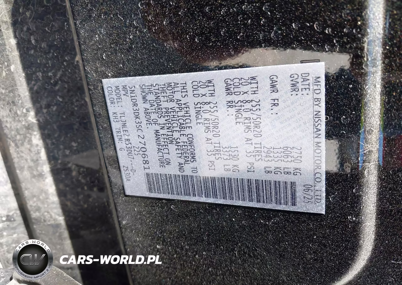 2025 Nissan Pathfinder Platinum 4Wd VIN:5N1DR3DK3SC270681 - 9