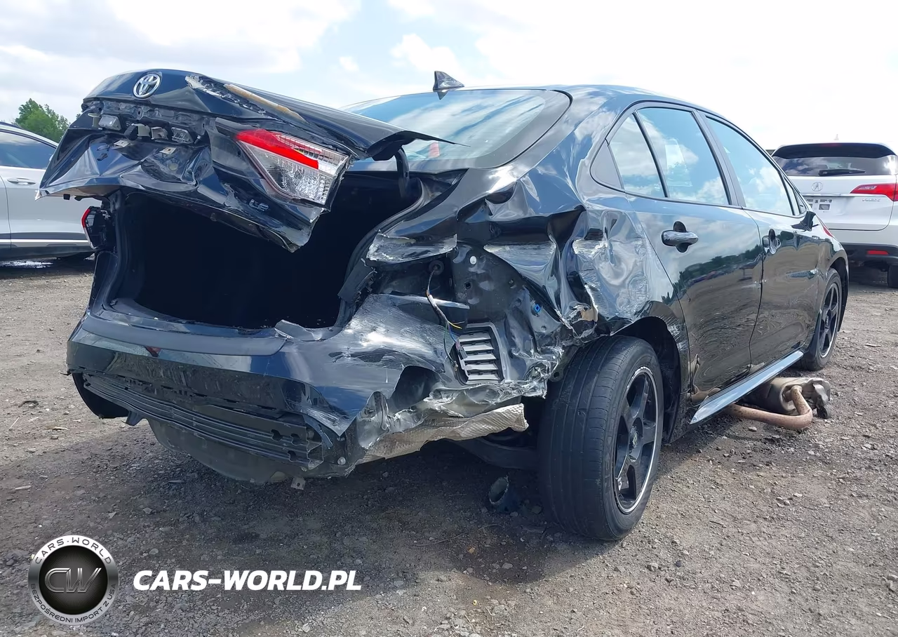 2022 Toyota Corolla Le VIN:5YFEPMAE1NP301859 - 4