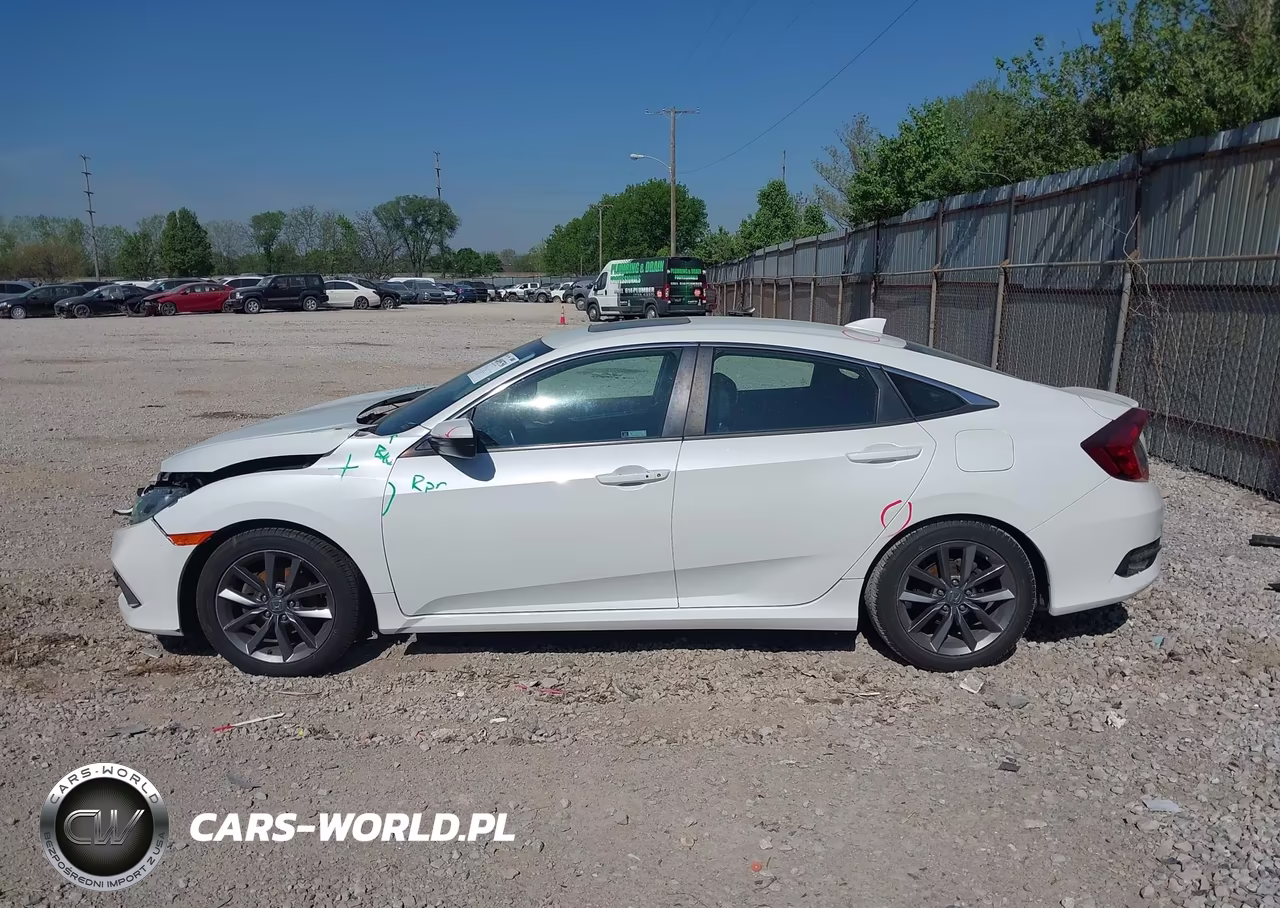 2019 Honda Civic Ex VIN:19XFC1F37KE015419 - 15