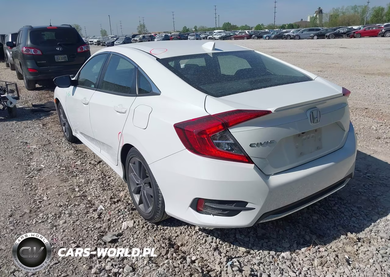 2019 Honda Civic Ex VIN:19XFC1F37KE015419 - 3