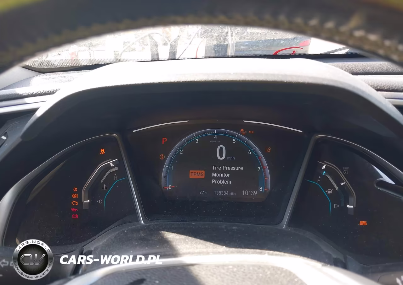 2019 Honda Civic Ex VIN:19XFC1F37KE015419 - 7
