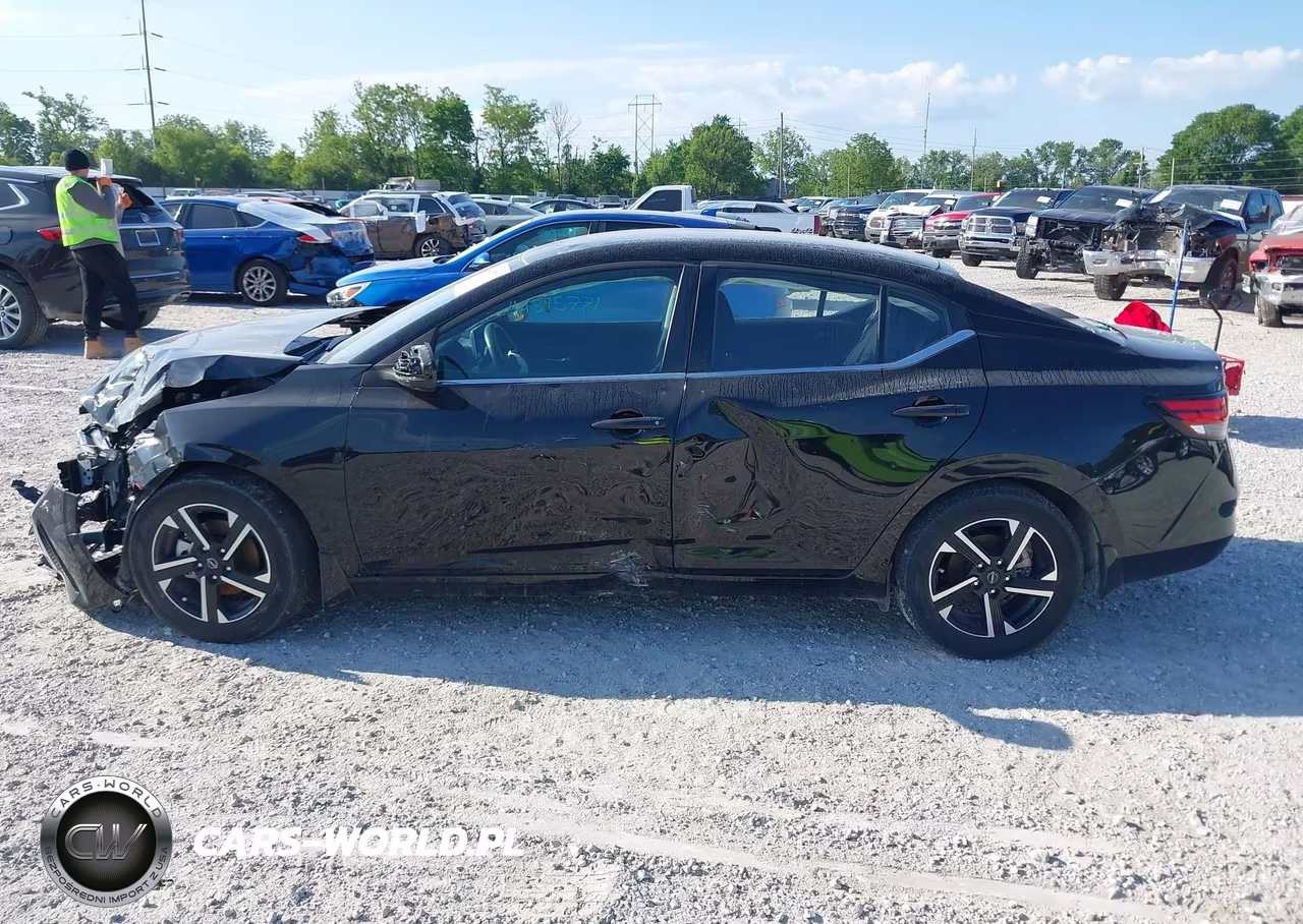 2025 Nissan Sentra Sv VIN:3N1AB8CV8SY267080 - 14