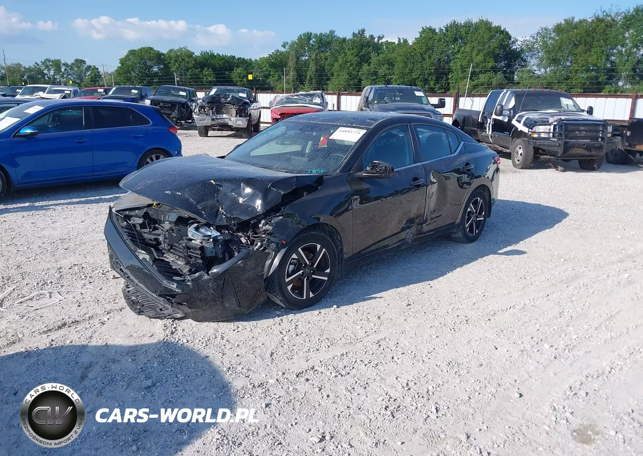 2025 Nissan Sentra Sv VIN:3N1AB8CV8SY267080 - 2