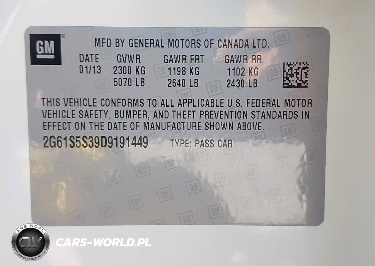 2013 Cadillac Xts Premium VIN:2G61S5S39D9191449 - 9