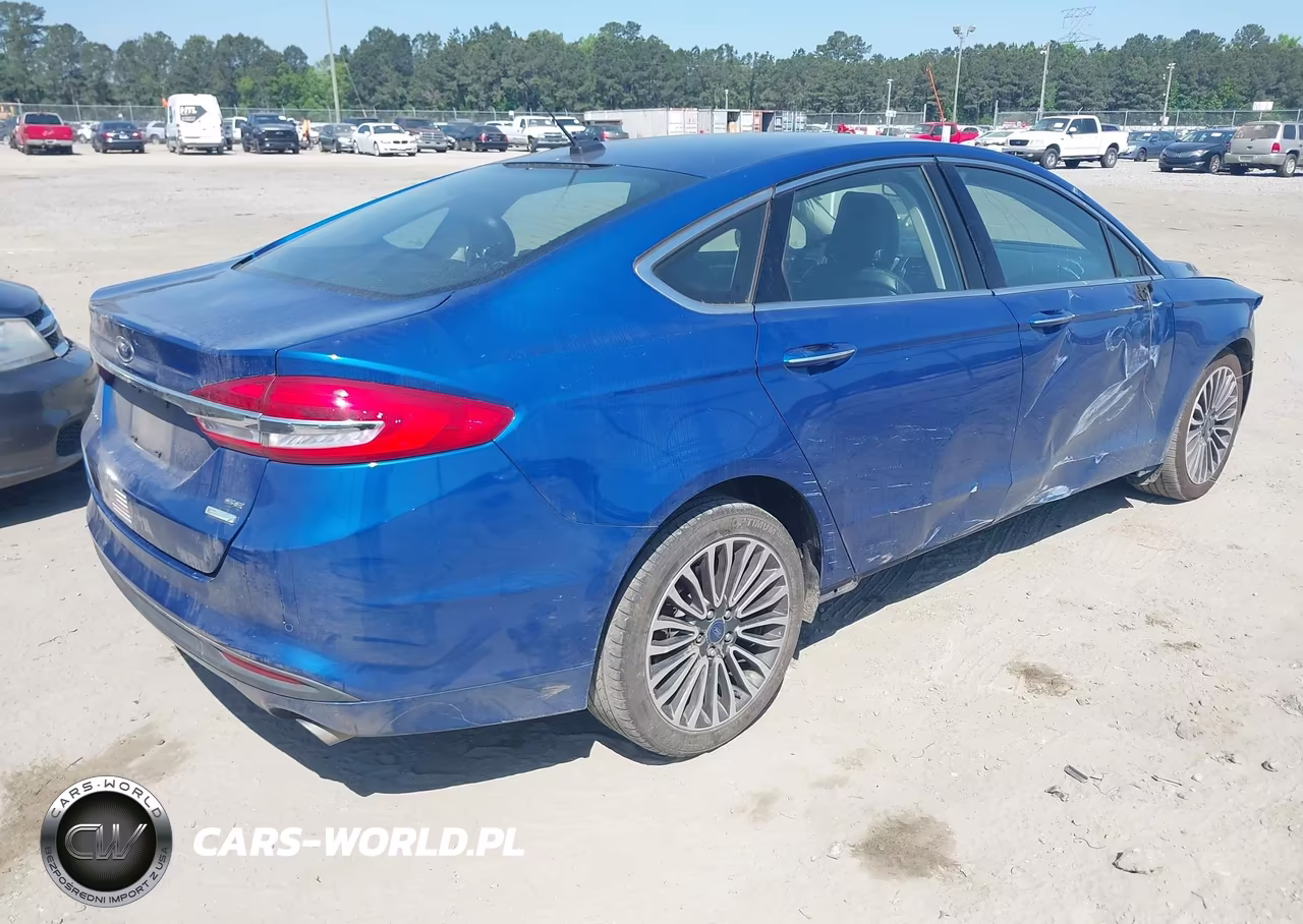 2017 Ford Fusion Se VIN:3FA6P0HD6HR241060 - 4